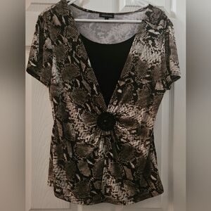 Notations 2-in-1 Blouse